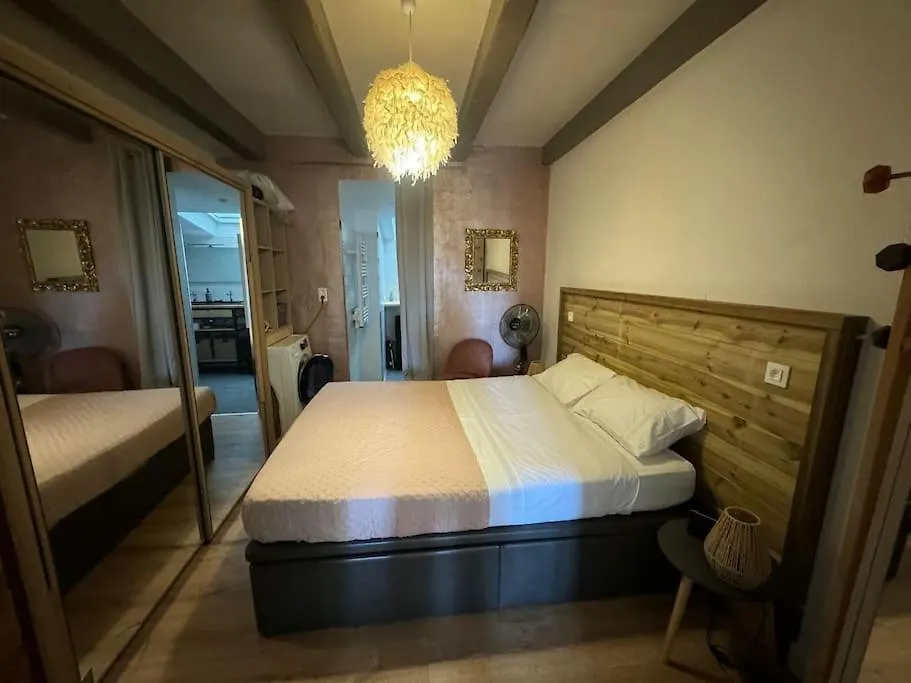 קאן Rez De Villa Avec Jardin A 6 Min Des Plages דירה