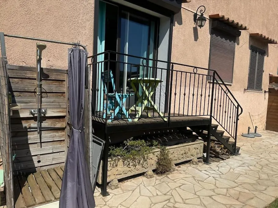 דירה קאן Rez De Villa Avec Jardin A 6 Min Des Plages